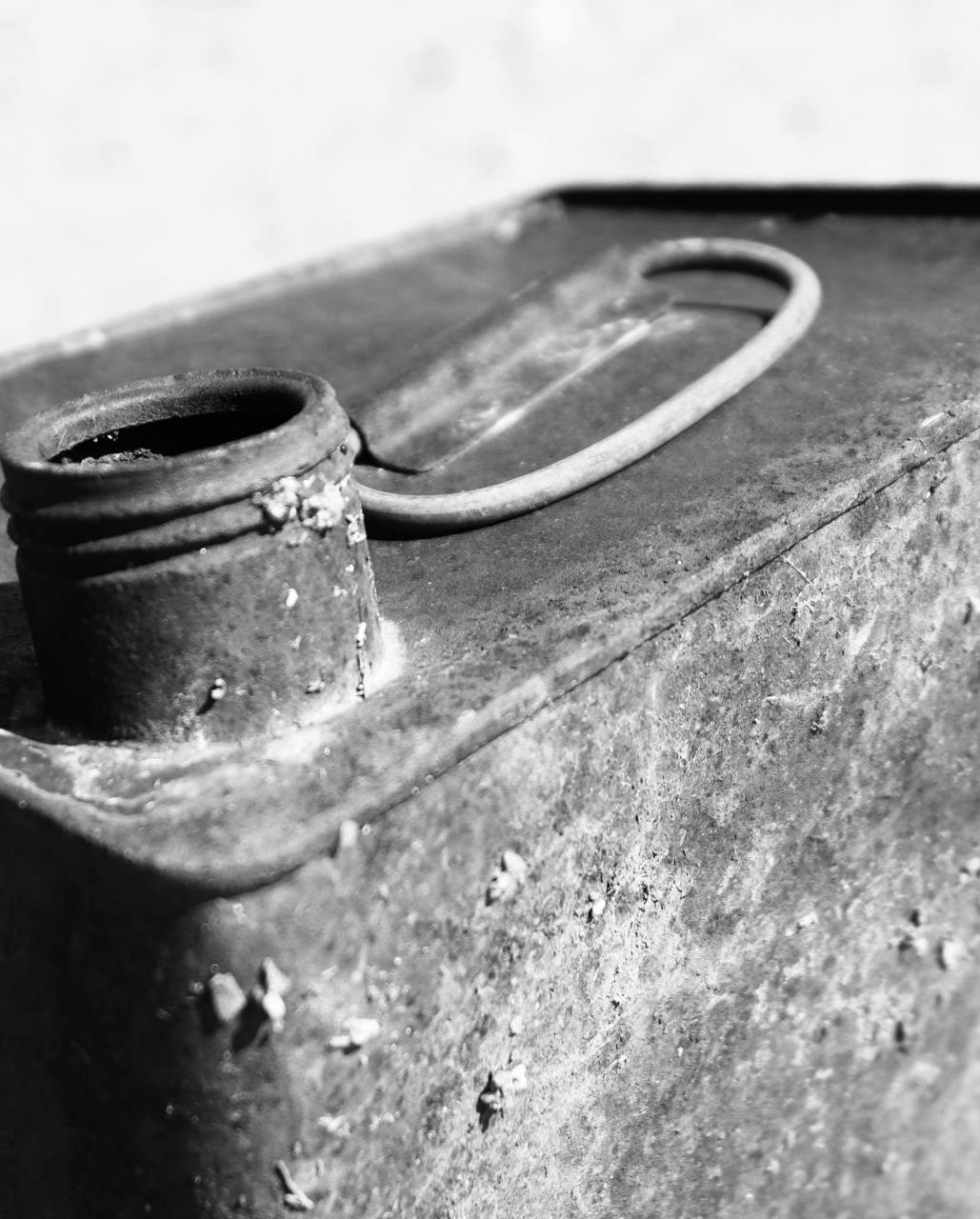 Historic metal tin remaining at Big Bell townsite near Cue Western Australia