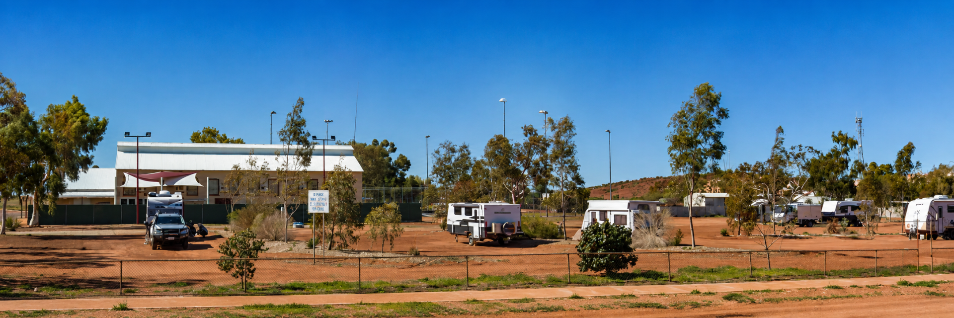 Free 48-hour RV stop in Cue Western Australia