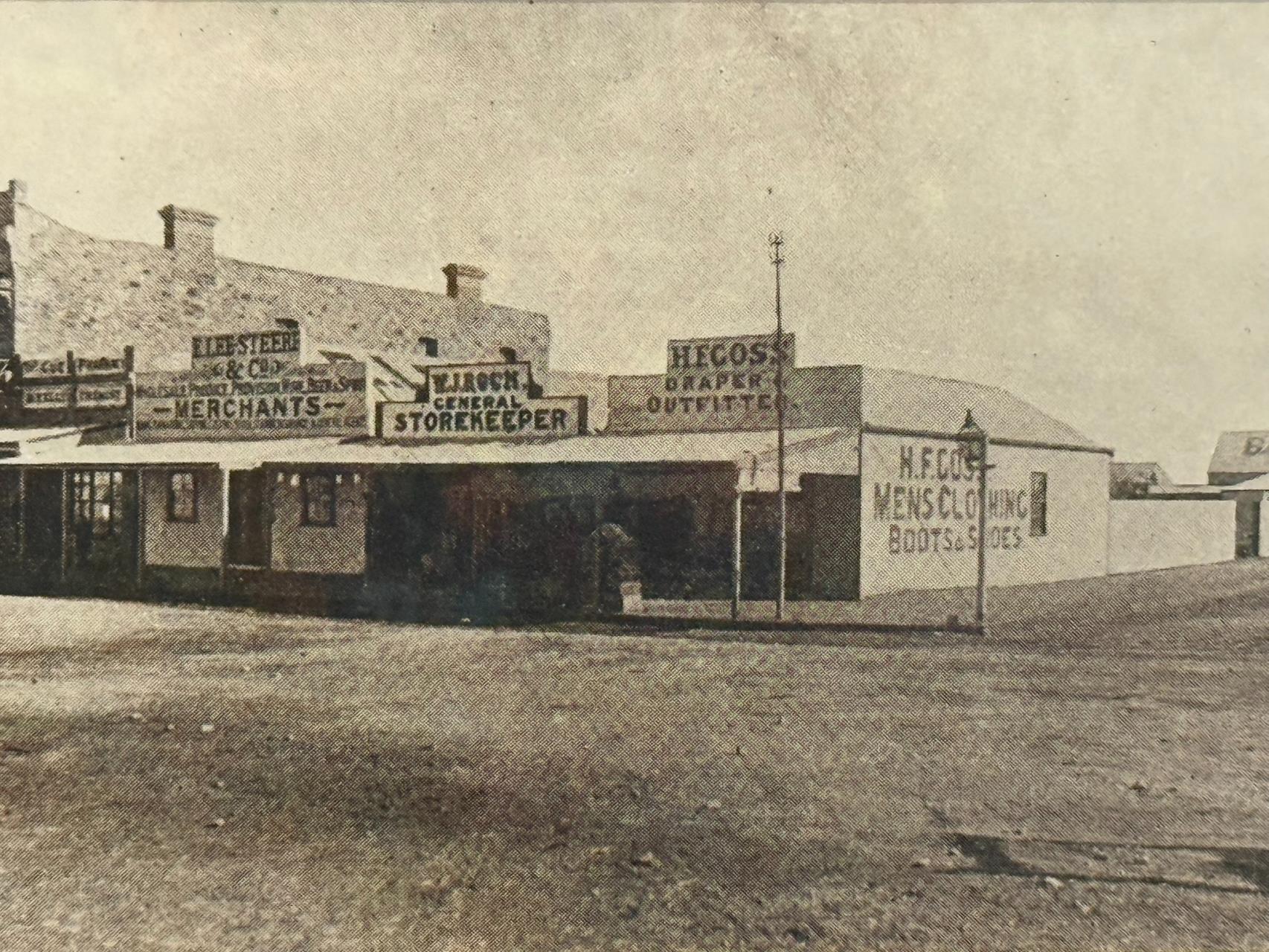 Austin Street Cue showing the H. F. Goss business