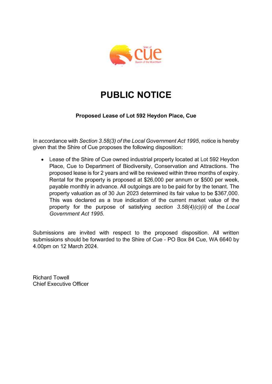 Image of Public Notice