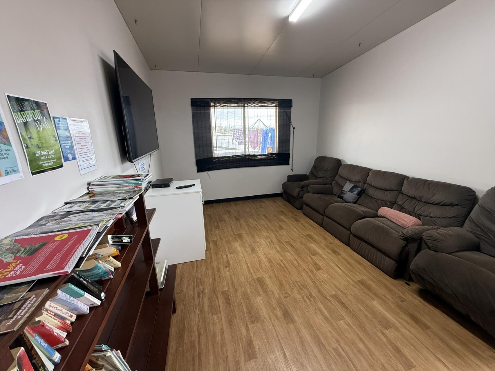 Recreation room at Cue Tourist Park