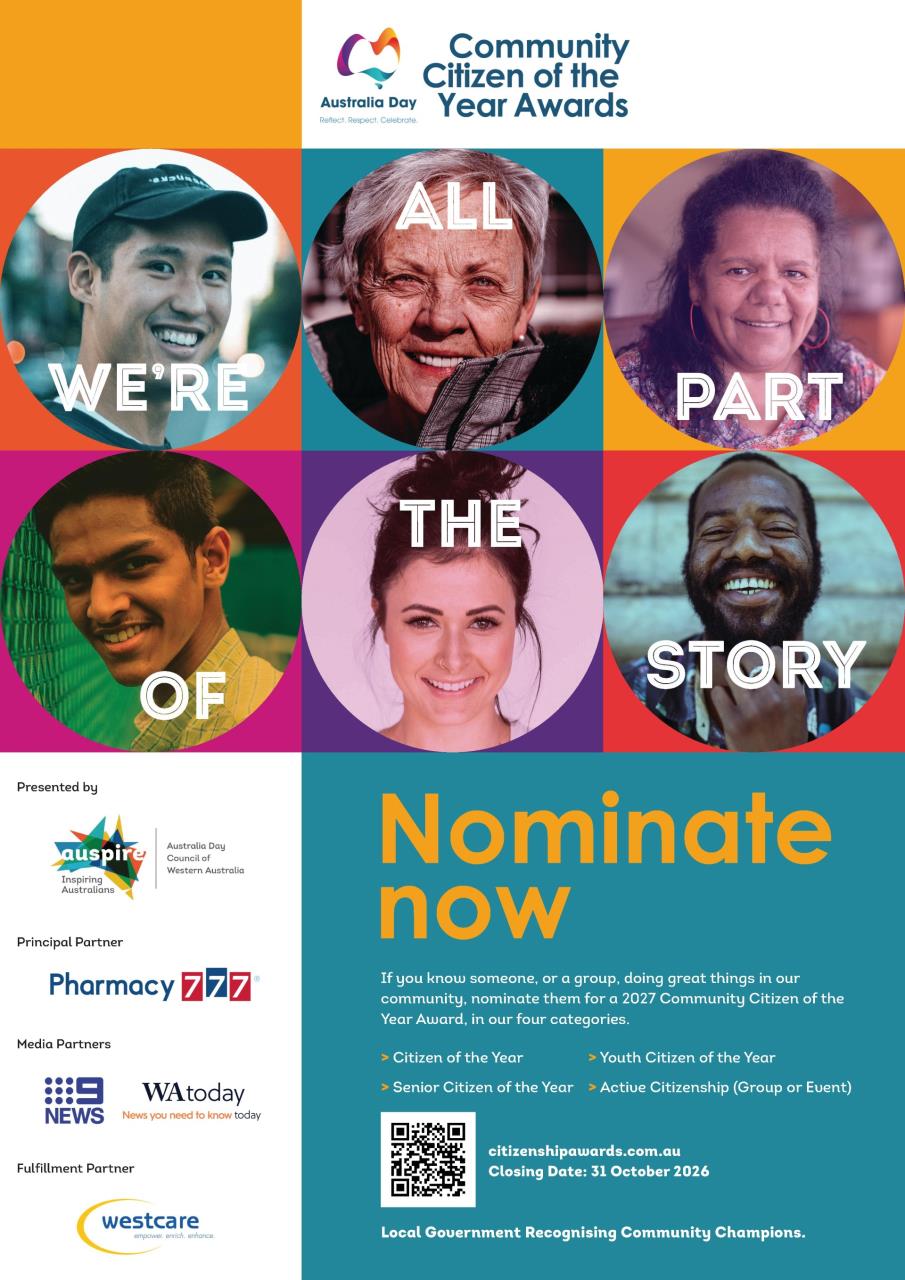 Community Citizen of the Year Awards - Nominations open